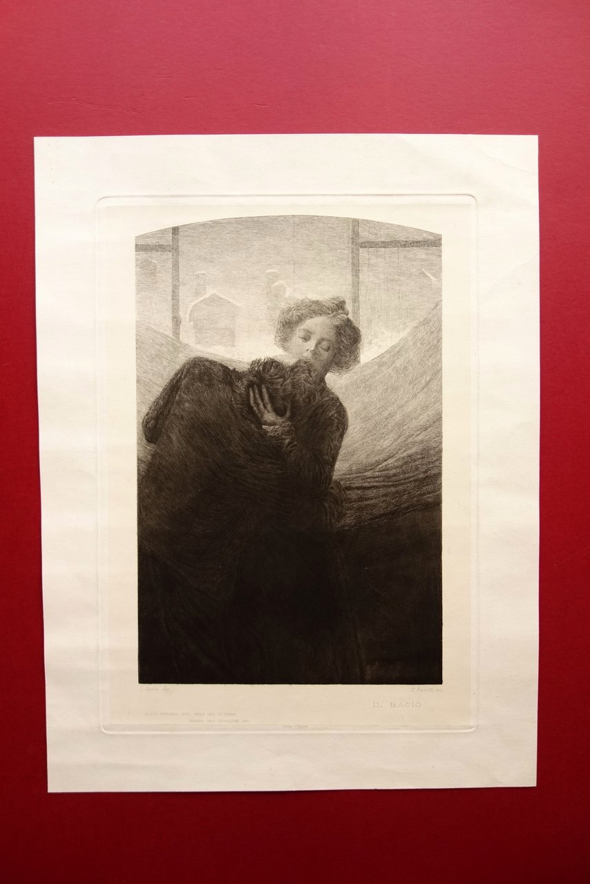 Grande Tavola il Bacio L. Onetti C. Turletti Calcografia Castaldi …