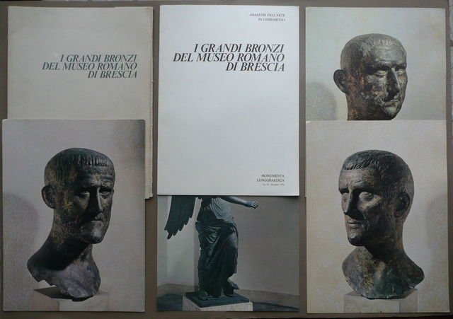 Grandi Bronzi Museo Romano Brescia Arte Antica Lombardia Bergamo 1976 Tavole