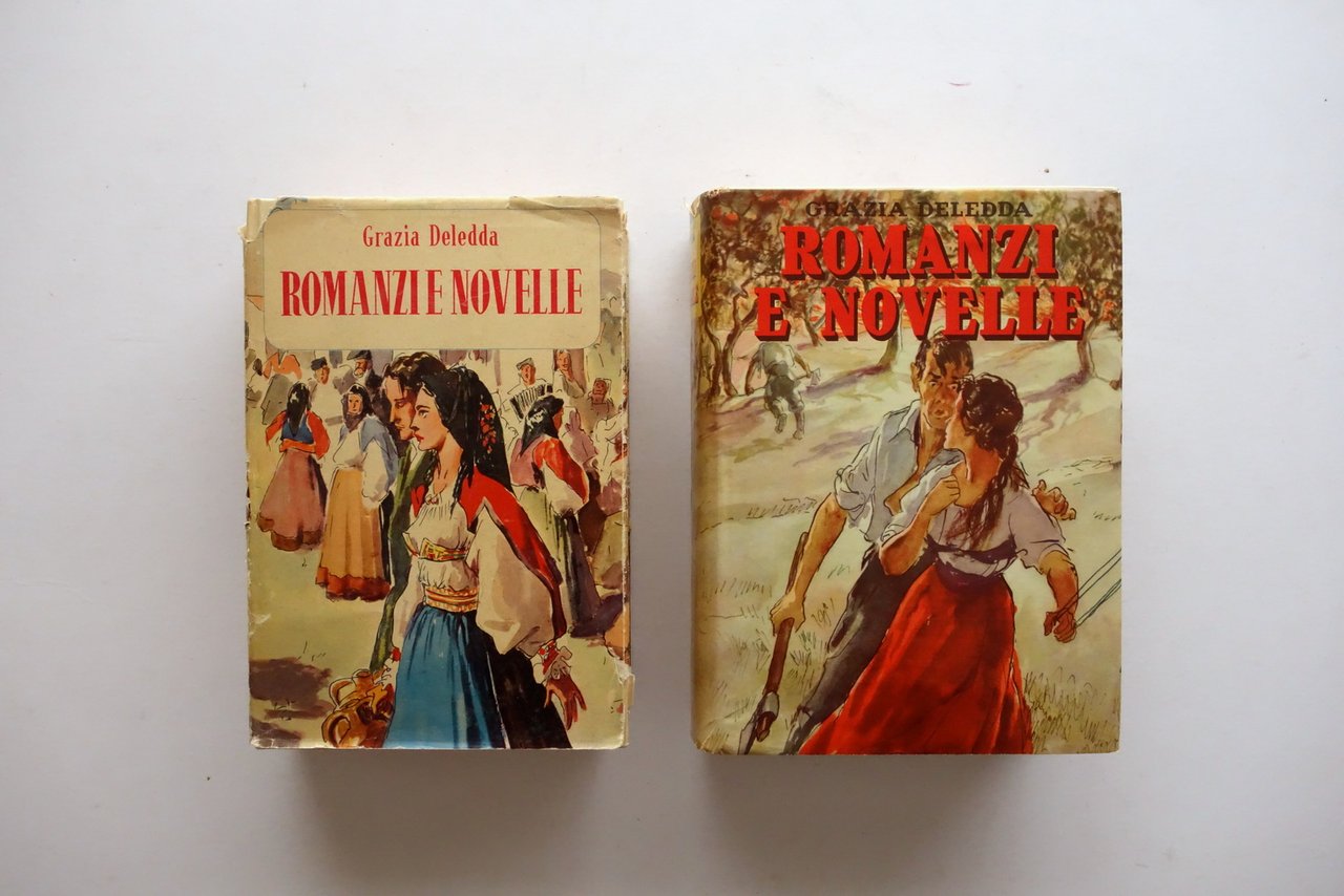 Grazia Deledda Romanzi e Novelle Mondadori Omnibus 1950-1957 2 Volumi