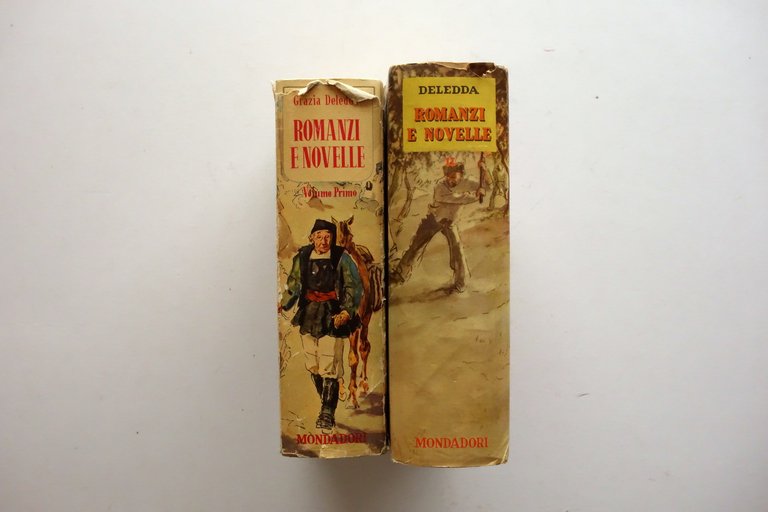 Grazia Deledda Romanzi e Novelle Mondadori Omnibus 1950-1957 2 Volumi