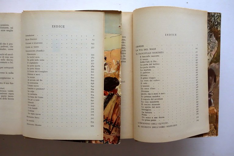 Grazia Deledda Romanzi e Novelle Mondadori Omnibus 1950-1957 2 Volumi