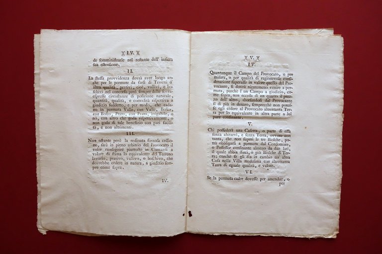 Grida Ercole III Duca di Modena Disposizioni per Agricoltura 10 …