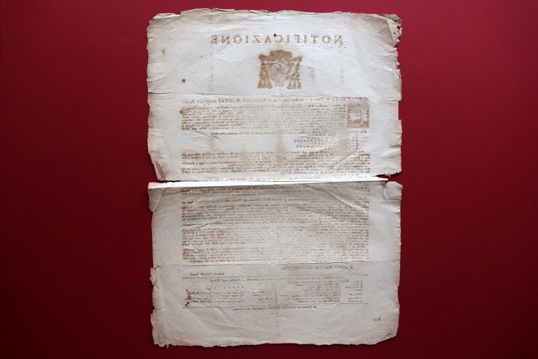 Grida Notificazione Ferrara Preparazione alla Pasqua Riti Catechismo Chiese 1784