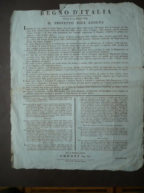Grida1809 Veterinaria Fiera Lugano Novara Cancro volante Agogna Bovini Cisalpina