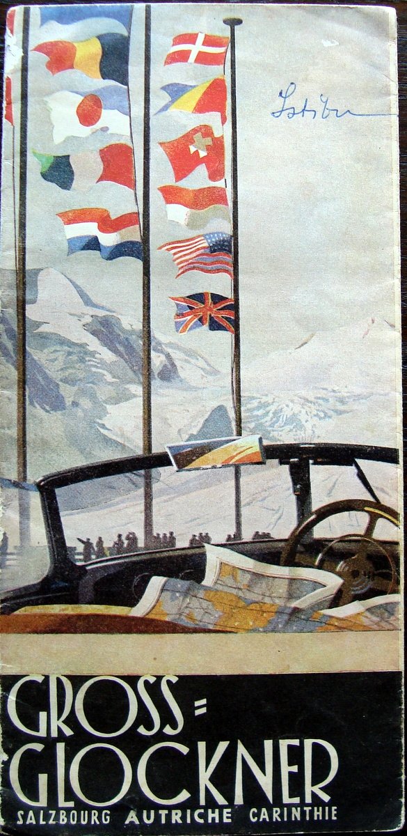 GROSS GLOCKNER Carinthe Route alpestre Alpi Carinzia Salzbourg Anni '30 | Immagine principale