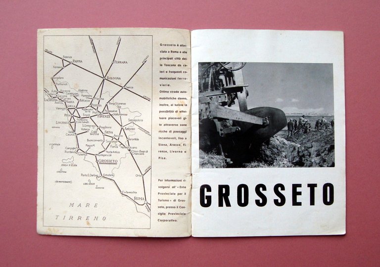 Grosseto 1938 libretto turistico Pizzi e Pizio ENIT Toscana Maremma … | Immagine Gallery 2