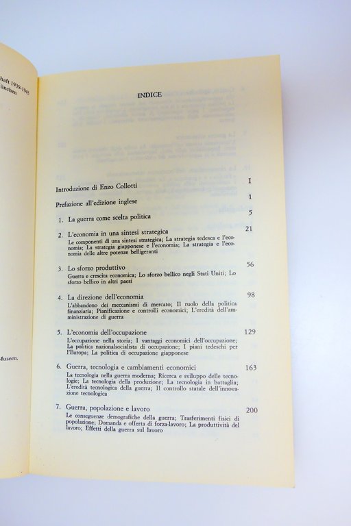 GUERRA, ECONOMIA E SOCIETA' 1939-1945 MILWARD COLLOTTI ETAS 1983