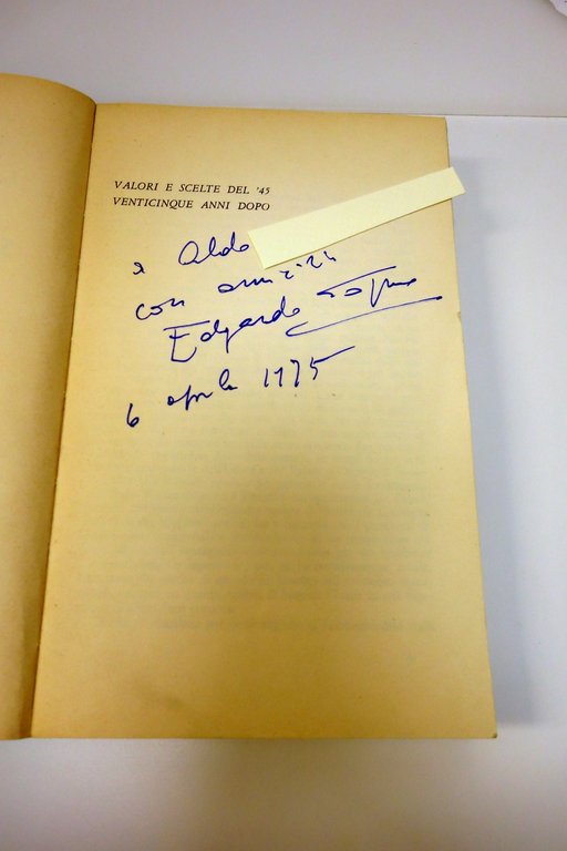 GUERRA SENZA BANDIERA SOGNO EDIZIONI "IL QUADERNO DEMOCRATICO" 1971