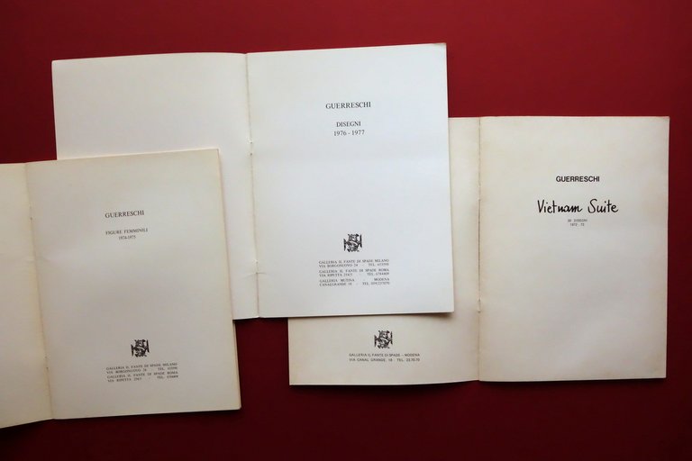 Guerreschi 3 Cataloghi Disegni Figure Femminili Vietnam Suite Fante di … | Immagine Gallery 3
