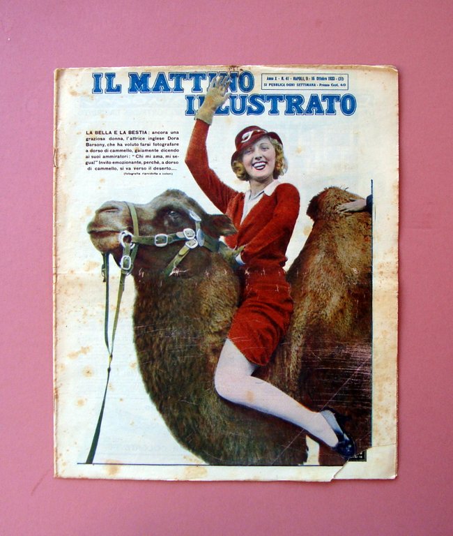 Guglielmo Marconi a Chicago Il Mattino Illustrato n 41 1933 …