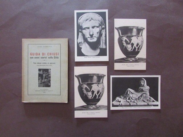 Guida Chiusi Cenni Storia Terza Edizione Giometti Poggibonsi Cappelli 1928 …