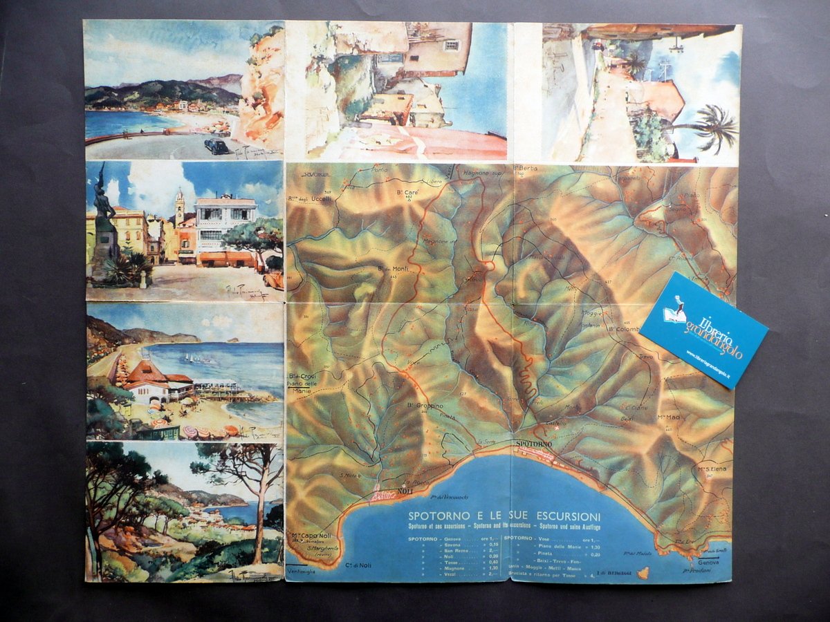 Guida di Spotorno Azienda Autonoma Soggiorno Carta 6 Cartoline Raimondi … | Immagine principale