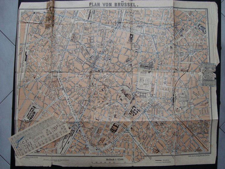 GUIDA TURISTICA BRUXELLES ET SES FAUBOURGES BOECK ED 1914 TURISMO