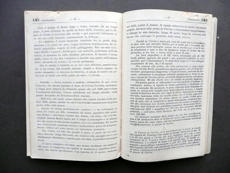 Guida Turistica delle Strade di Grande Comunicazione TCI 1911 Rimini …