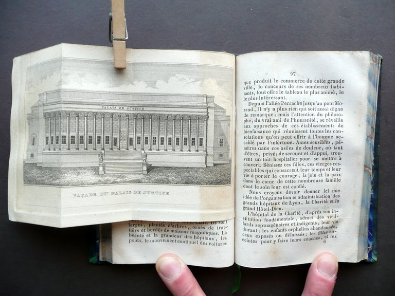 Guide du Voyageur a Lyon J. Lions Audin Paris Lions …