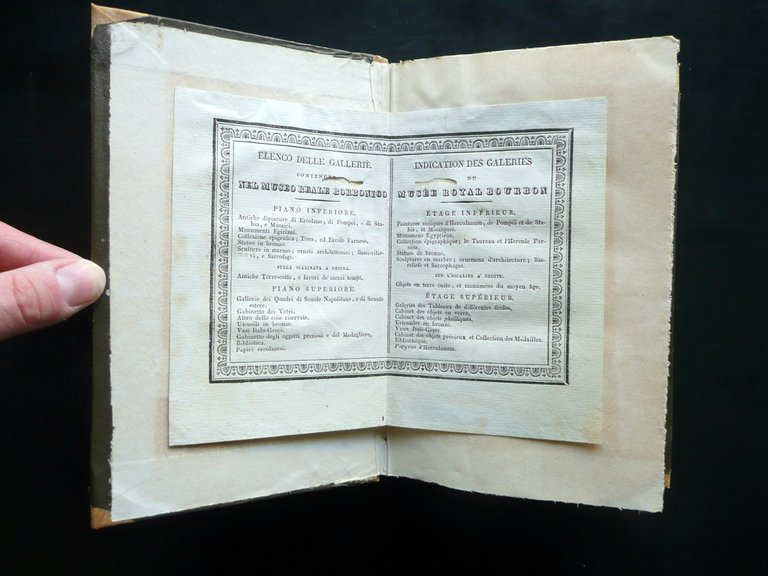 Guide pour le Musee Royal Bourbon du Fibrene Naples 1831 …