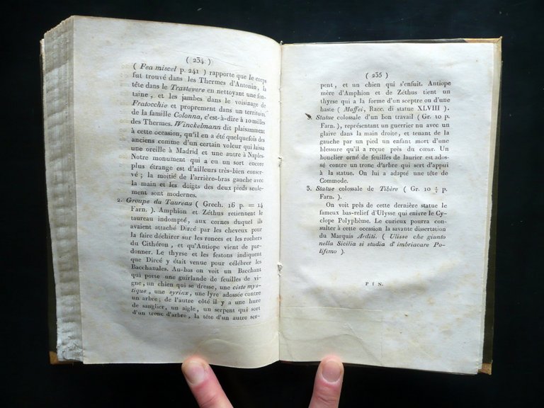 Guide pour le Musee Royal Bourbon du Fibrene Naples 1831 …