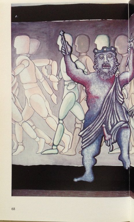 Guido Almansi Enrico Baj Amleto il Lunatico Ubulibri Milano 1987