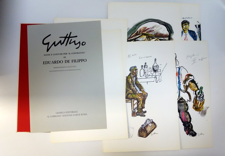 Guttuso Scene e Costumi per il Contratto di E. De … | Immagine Gallery 3