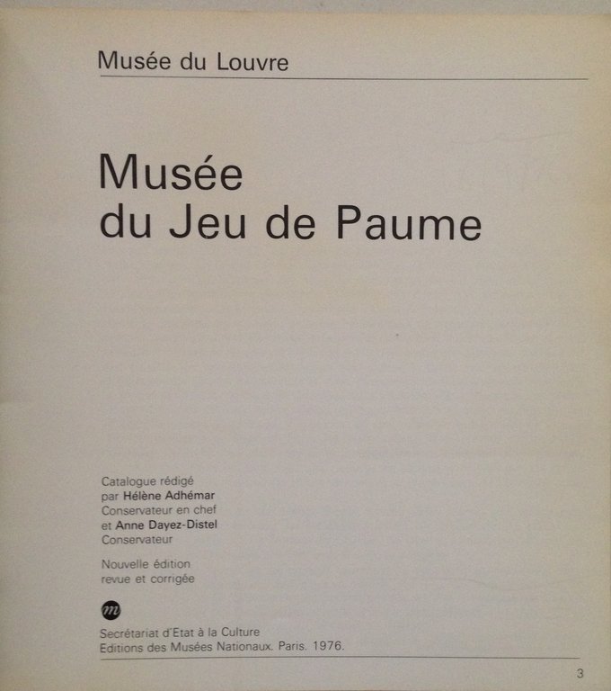 H. AdhÈmar A, Dayez Distel Catalogo Mostra MusÈe du Jeu … | Immagine Gallery 3