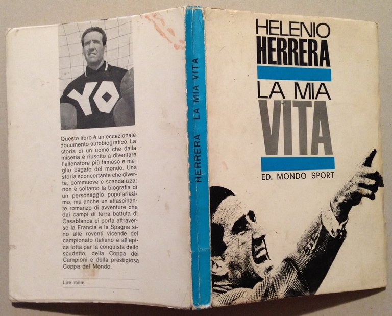 H. Herrera La Mia Vita Editoriale Mondo Sport 1964