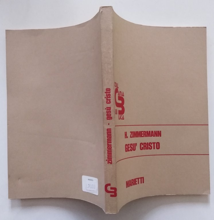 H. Zimmermann Ges˘ Cristo Collana Biblica Marietti 1976