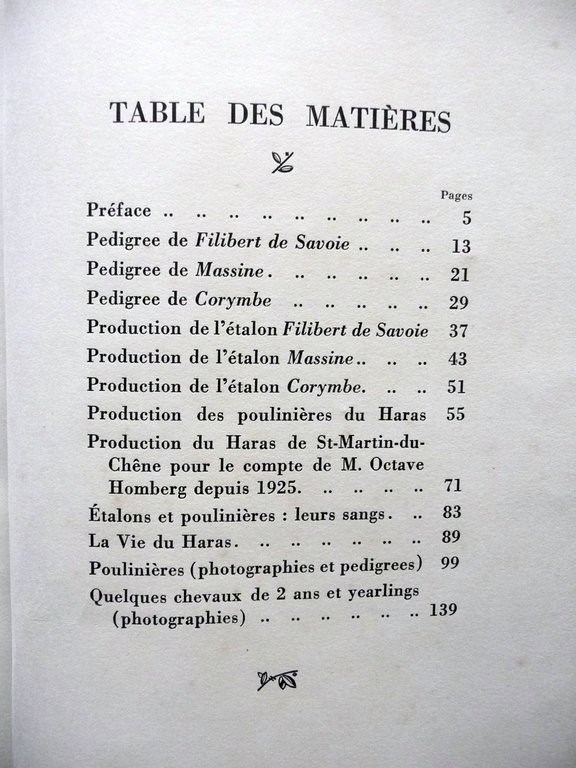 Haras de Saint Martin du Chene Octave Homberg 1929 Cavalli … | Immagine Gallery 8