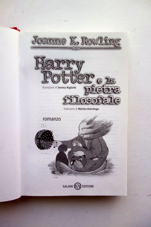 Harry Potter e la Pietra Filosofale J.K. Rowling Salani 2000 …