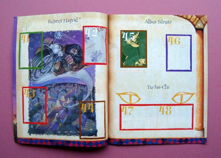 Harry Potter Sticker Album vuoto Panini figurine Modena