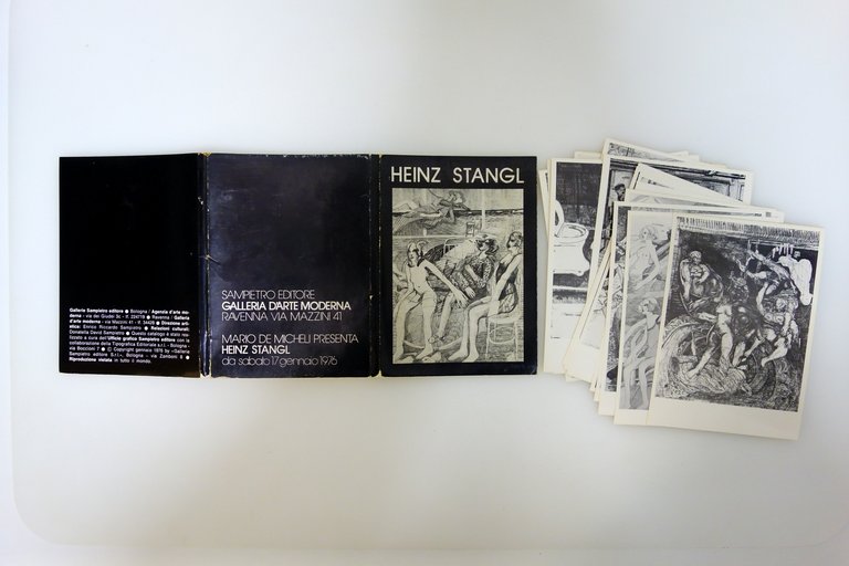 Heinz Stangl Piccola Suite 16 Tavole Sampietro Ed. Ravenna 1976 … | Immagine Gallery 2