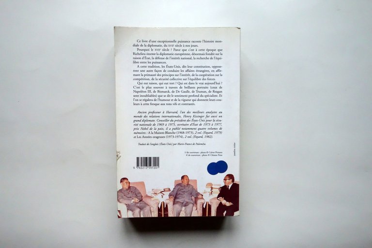 Henry Kissinger Diplomatie Artheme Fayard 1996