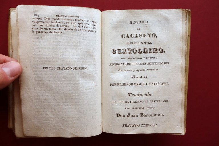 Historia de la Vida del Rustico Bertoldo Bertoldino y la …