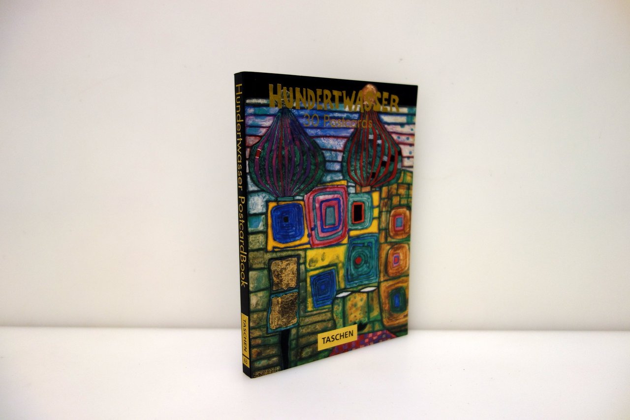 Hundertwasser Lost and Stolen Pictures 30 Postcards Taschen 1995 Completo | Immagine principale