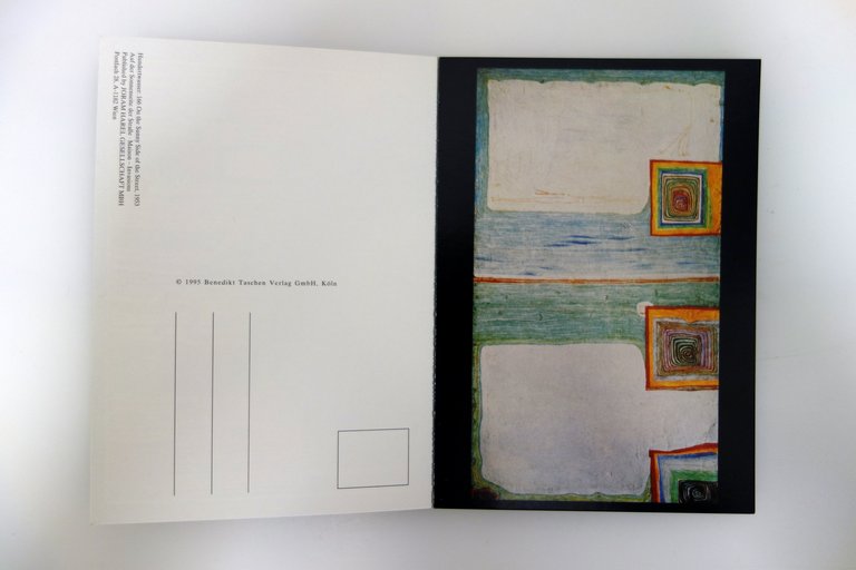 Hundertwasser Lost and Stolen Pictures 30 Postcards Taschen 1995 Completo | Immagine Gallery 4
