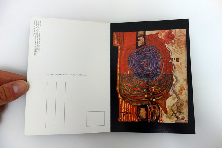 Hundertwasser Lost and Stolen Pictures 30 Postcards Taschen 1995 Completo | Immagine Gallery 5