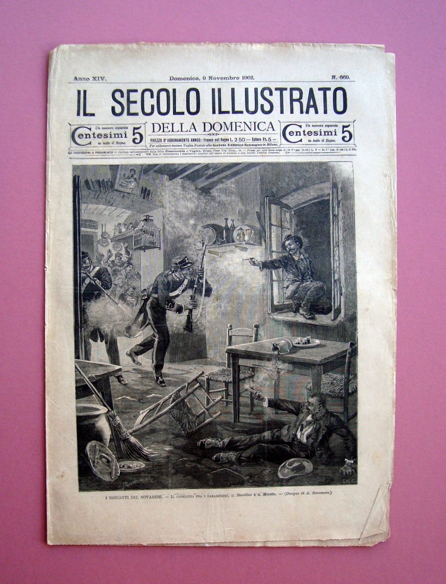 I Briganti nel Novarese Il Secolo Illustrato N 669 \ … | Immagine principale