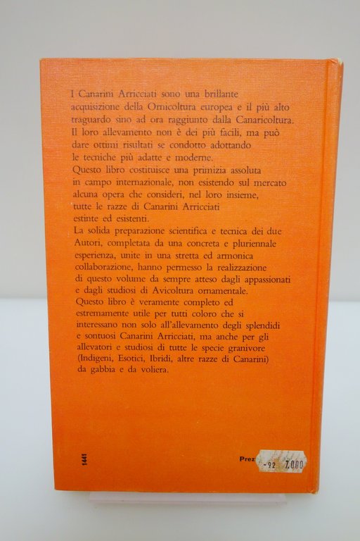 I CANARINI ARRICCIATI BASEGGIO LOMBARDINI EDAGRICOLE 1974 OTTIMO | Immagine Gallery 2