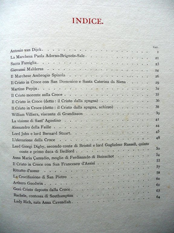 I Capolavori di Antonio Van Dyck Rooses Ricci Hoepli Milano …