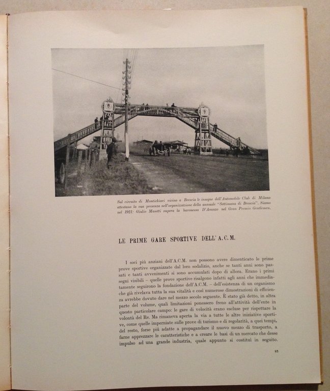 I Cinquant'Anni Dell'Automobile Club ACM di Milano 1903 1953 Alfieri … | Immagine Gallery 3