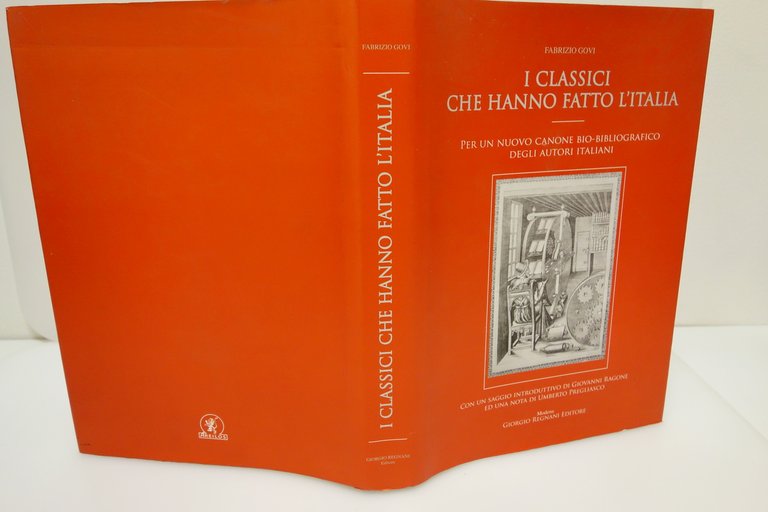 I CLASSICI CHE HANNO FATTO L'ITALIA GOVI RAGONE PREGLIASCO REGNANI …