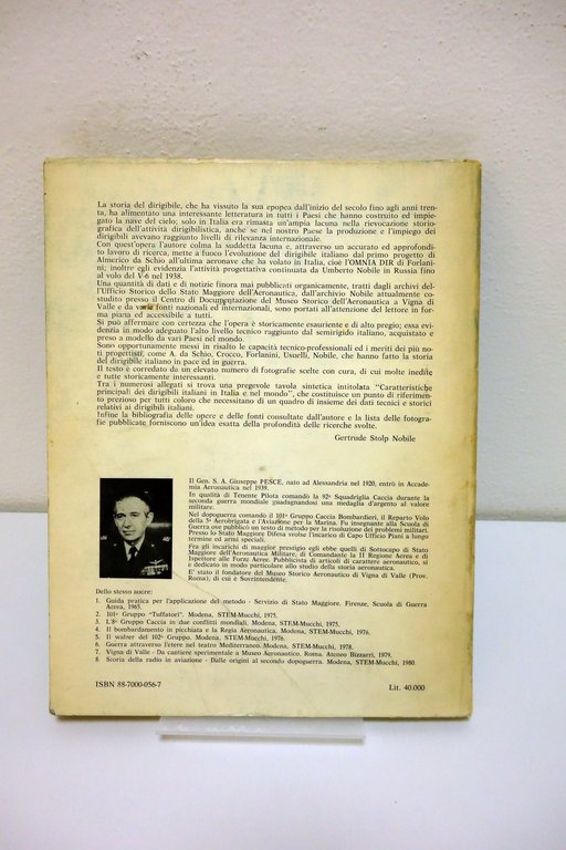 I Dirigibili Italiani Giuseppe Pesce Mucchi Modena 1982 Numerato