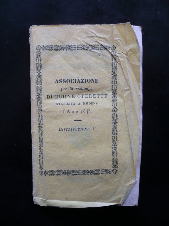 I Funesti Effetti dei Cattivi Libri Sermone di P. Nicolao …