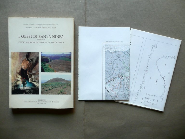 I Gessi di Santa Ninfa Trapani Istituto di Speleologia Palermo 1989 Geologia