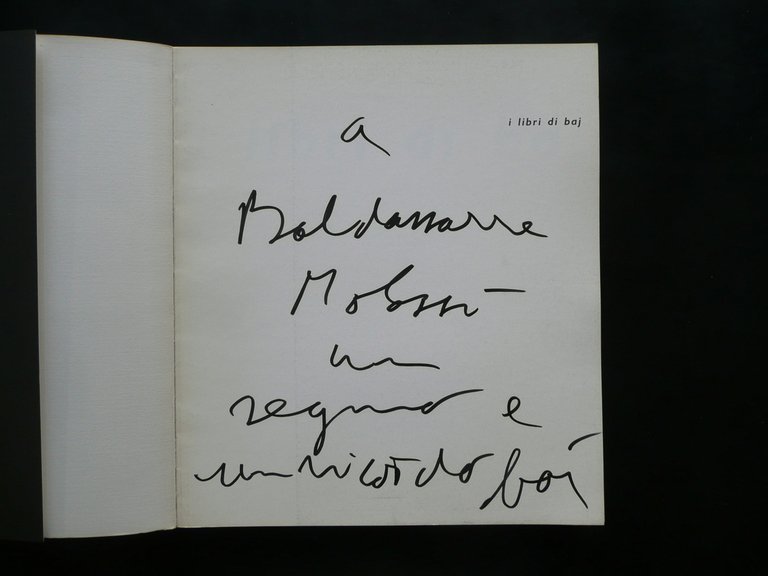 I Libri di Baj Mussini Tedeschi Caprile Electa Milano 1990 …