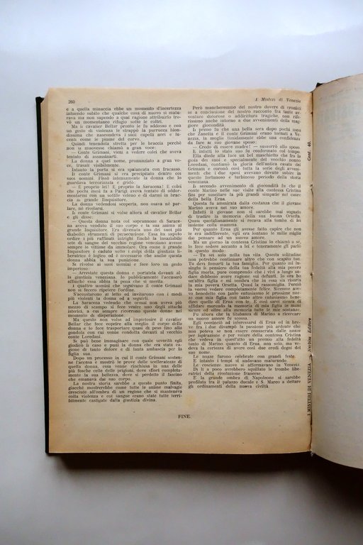 I Misteri di Venezia Romanzo Storico Illustrato Nerbini Firenze 1931 | Immagine Gallery 5