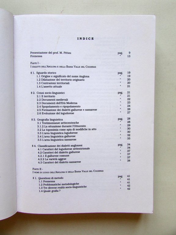 I Nomi di Luogo dell'Anglona e Bassa Valle del Coghinas …
