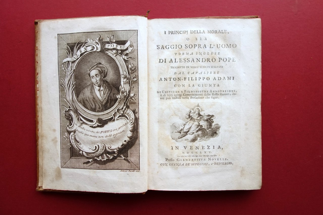 I Principi della Morale o sia Saggio Sopra l'Uomo Alexander …
