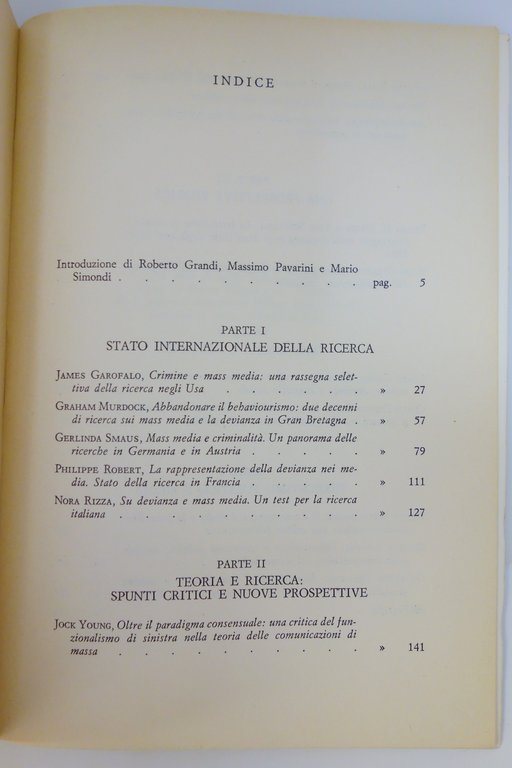 I SEGNI DI CAINO L'IMMAGINE DELLA DEVIANZA NELLA COMUNICAZIONE DI …