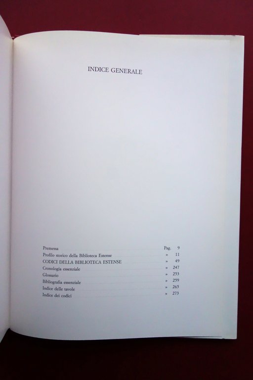 I Tesori della Biblioteca Estense Modena Nardini Editore Firenze 1987