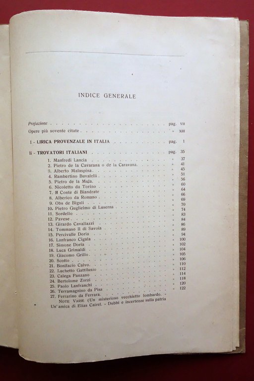 I Trovatori d'Italia Giulio Bertoni Orlandini Modena 1915 Raro Ed. … | Immagine Gallery 5